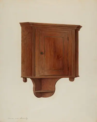 Hanging Corner Cupboard