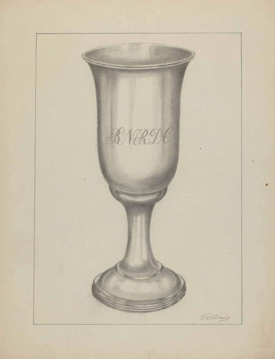 Silver Chalice by Thomas Holloway