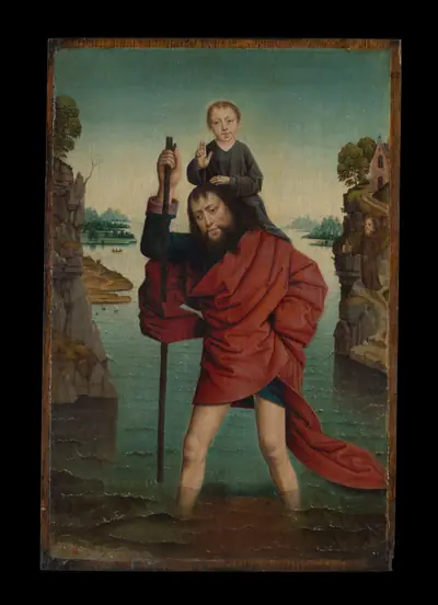 Saint Christopher and the Infant Christ