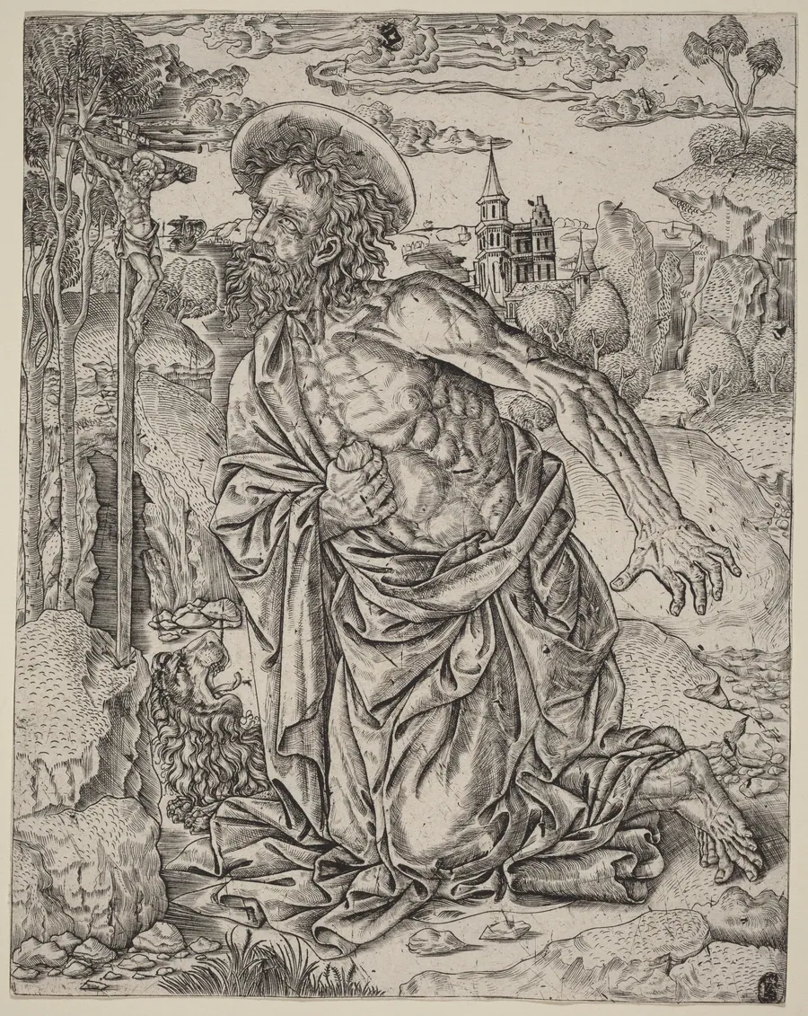 Saint Jerome in Penitence by Italian 16th Century