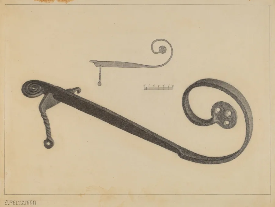 Garden Gate Latch by J. Peltzman