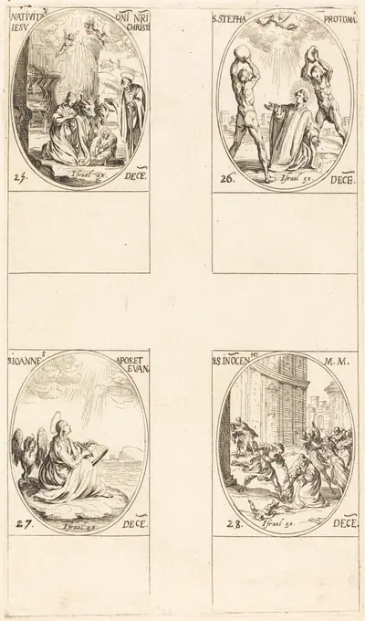 The Nativity; St. Stephen; St. John; Holy Innocents