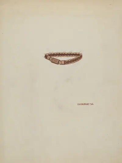 Woven Hair Bracelet
