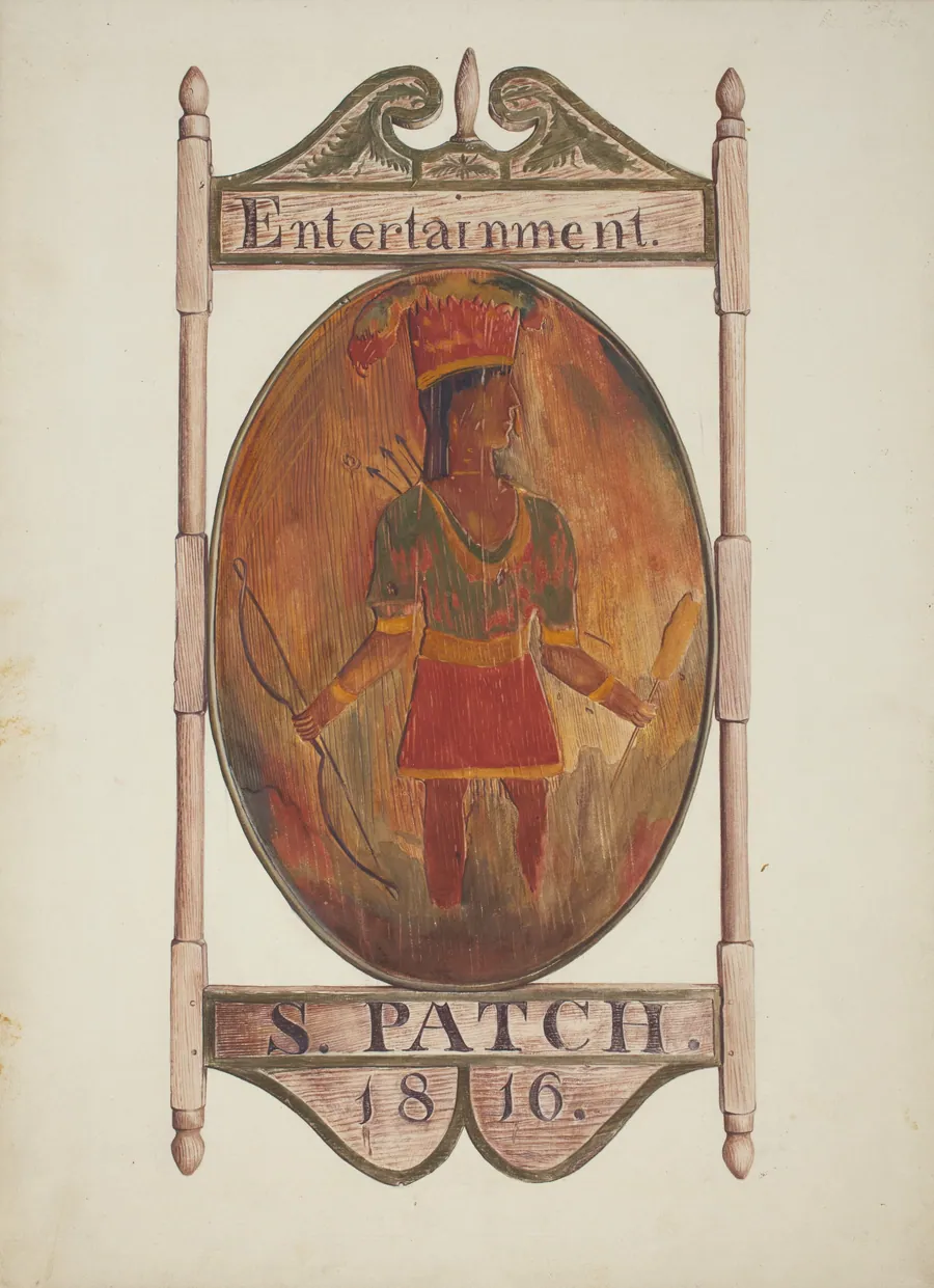 Tavern Sign by Alice Stearns