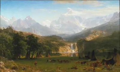 The Rocky Mountains, Lander's Peak
