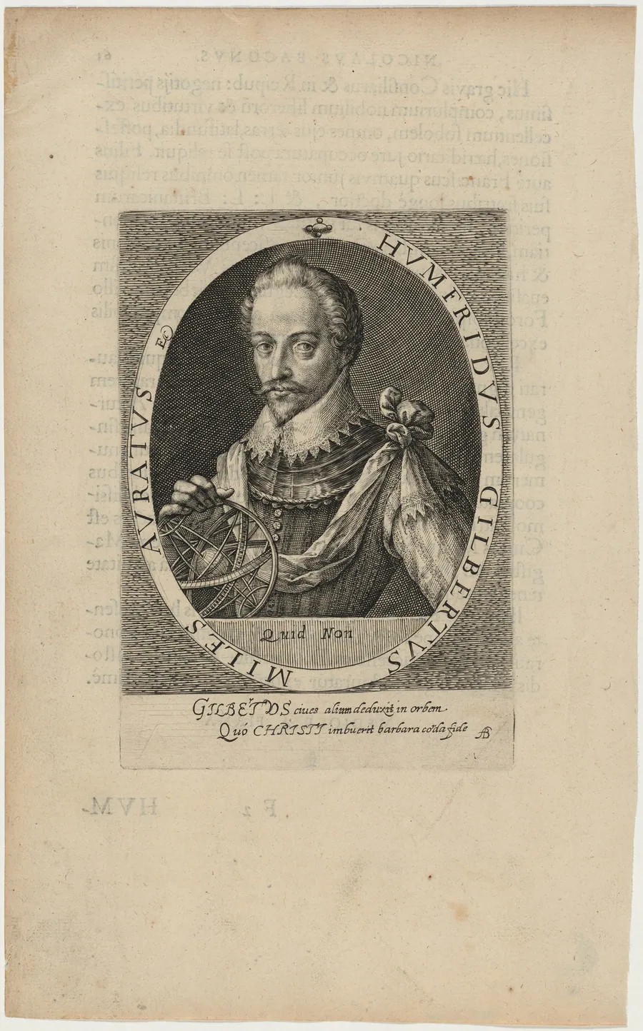 Sir Humphrey Gilbert by Willem de Passe