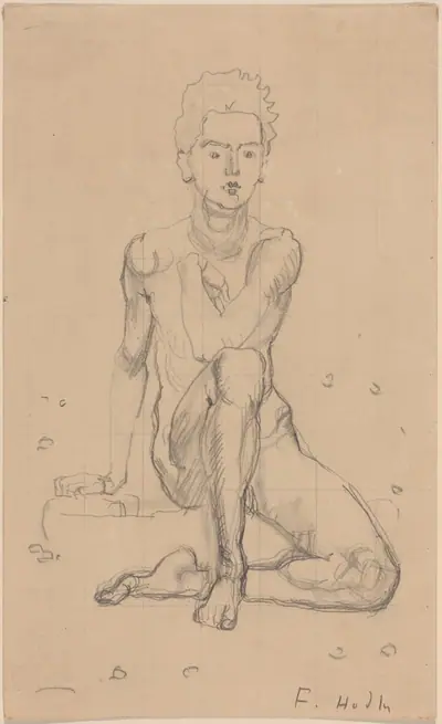 Hector Posing Nude