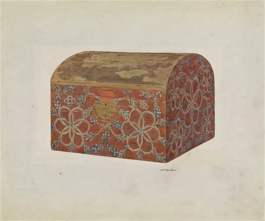 Pa. German Chest by Carl Strehlau