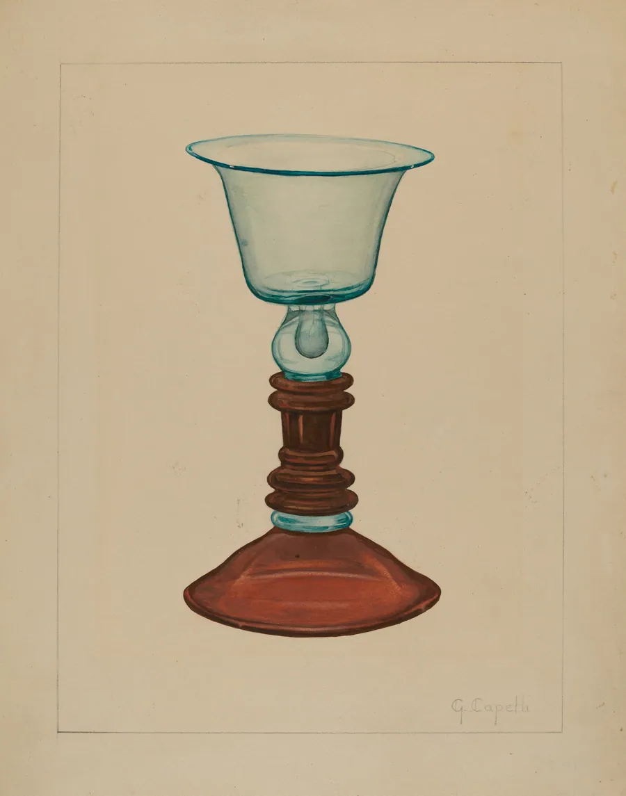 Goblet by Giacinto Capelli