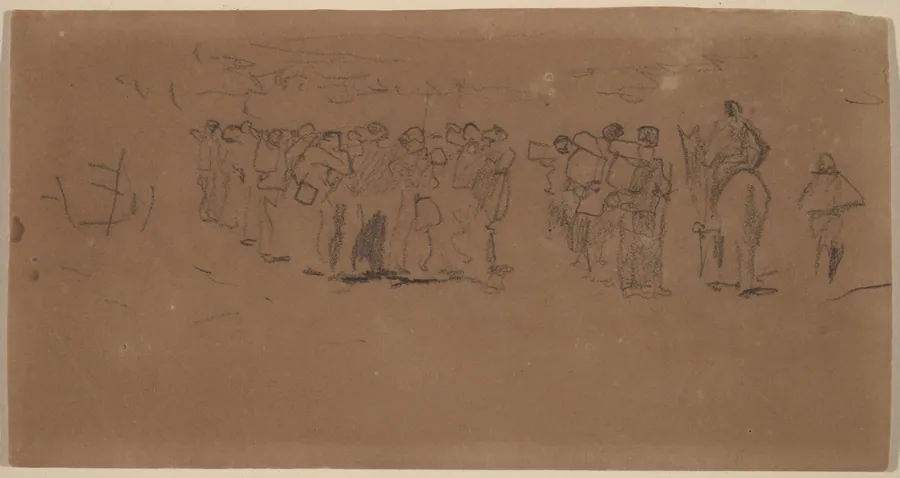 Preparing for the March by Winslow Homer