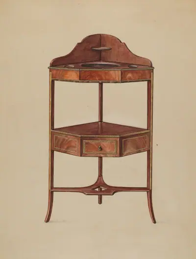 Corner Wash-stand