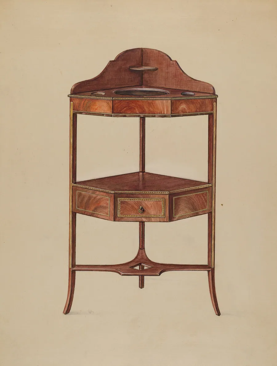 Corner Wash-stand by Bernard Gussow