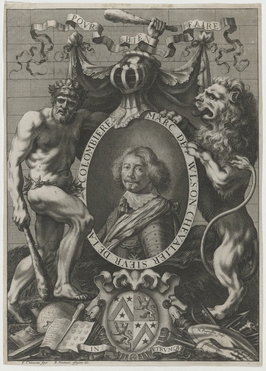 Marc de Wilson, Chevalier Sieur de la Colombiere by Nicolas Regnesson