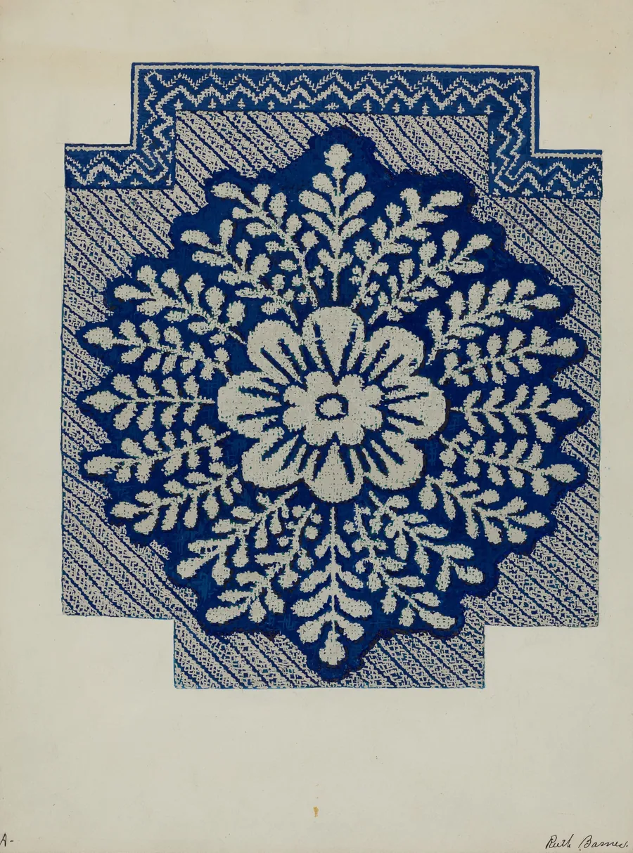 Coverlet by Ruth M. Barnes