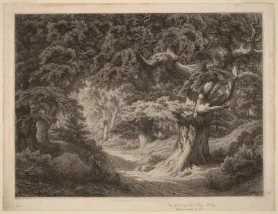 Le Charlemagne (forêt de fontainebleau)