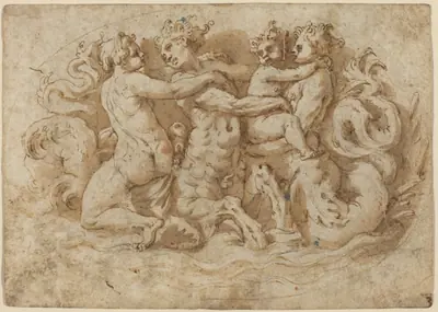Tritons and Nymphs