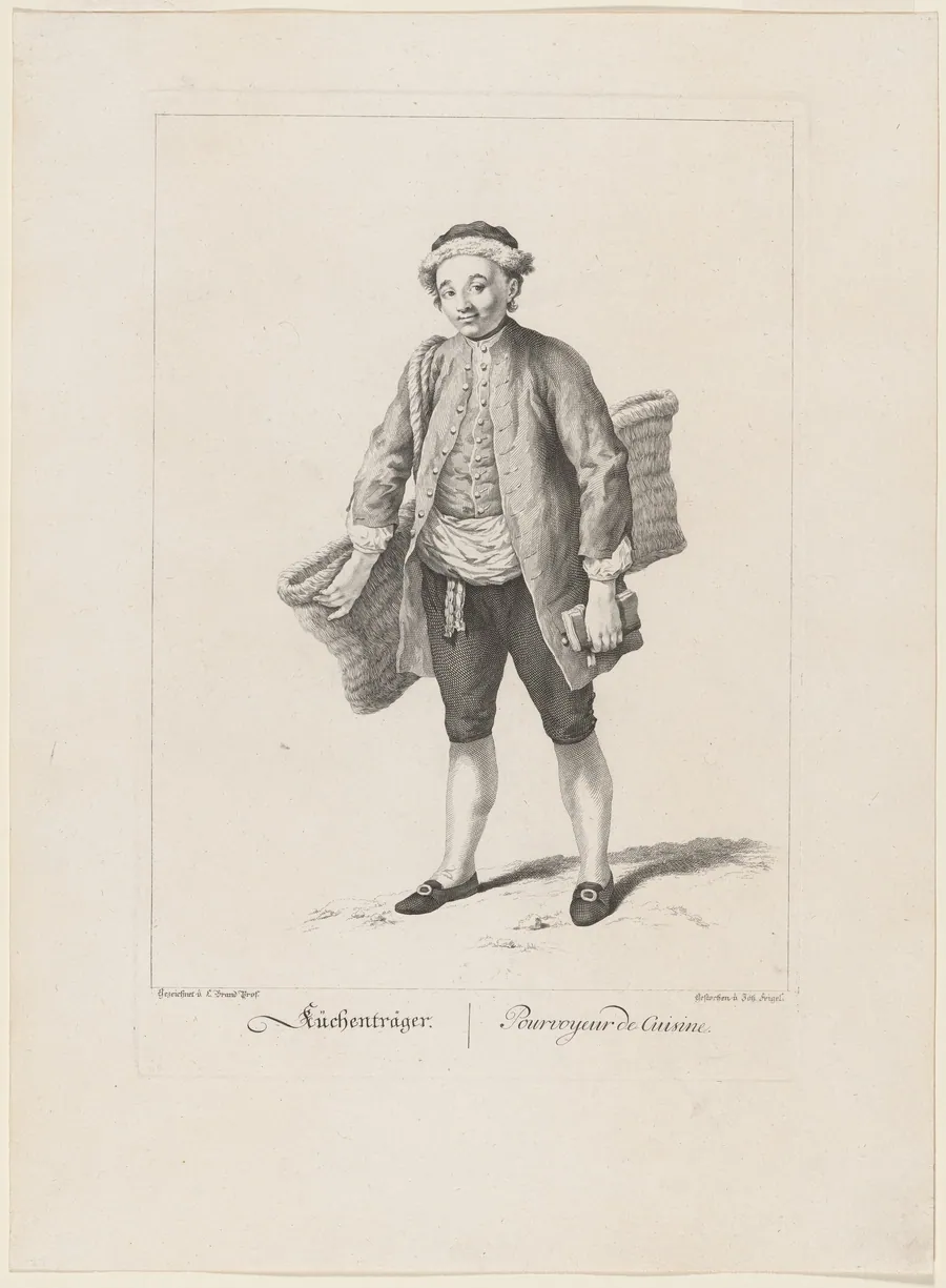 Küchenträger (Food Carrier) by Johann Feigel