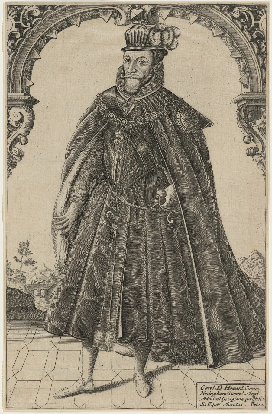 Charles Howard, First Earl of Nottingham by William Rogers