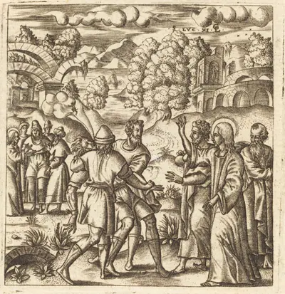Christ Heals a Dumb Man