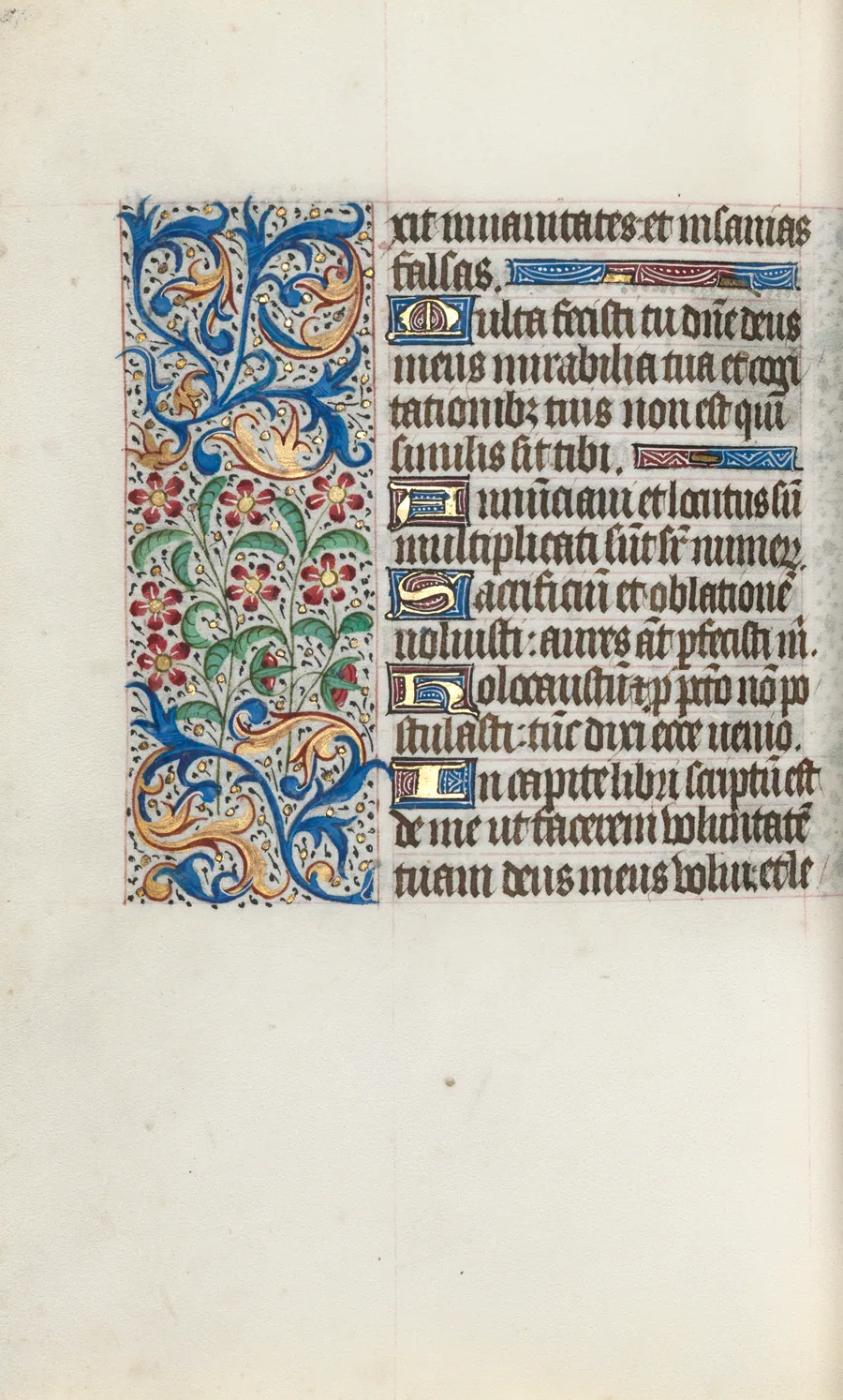 Book of Hours (Use of Rouen): fol. 125v by Master of the Geneva Latini