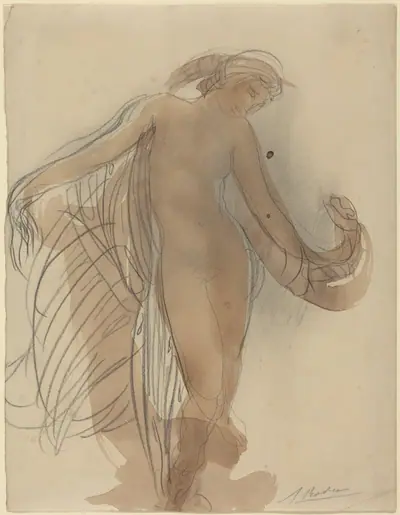 Figure Facing Forward