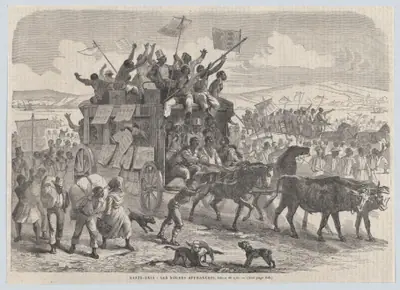 Emancipated Blacks in the United States, from "Le Journal Illustré"