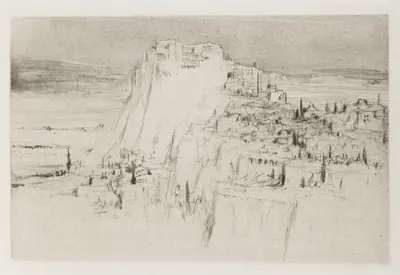 Herodias: Page 3, The citadel of Machaerus rose from the eastern side of the Dead Sea, on a peak of basalt, having the shape of a cone