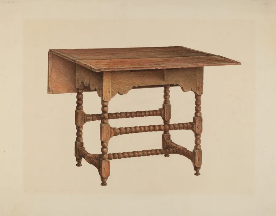 Drop-leaf Table by Isadore Goldberg