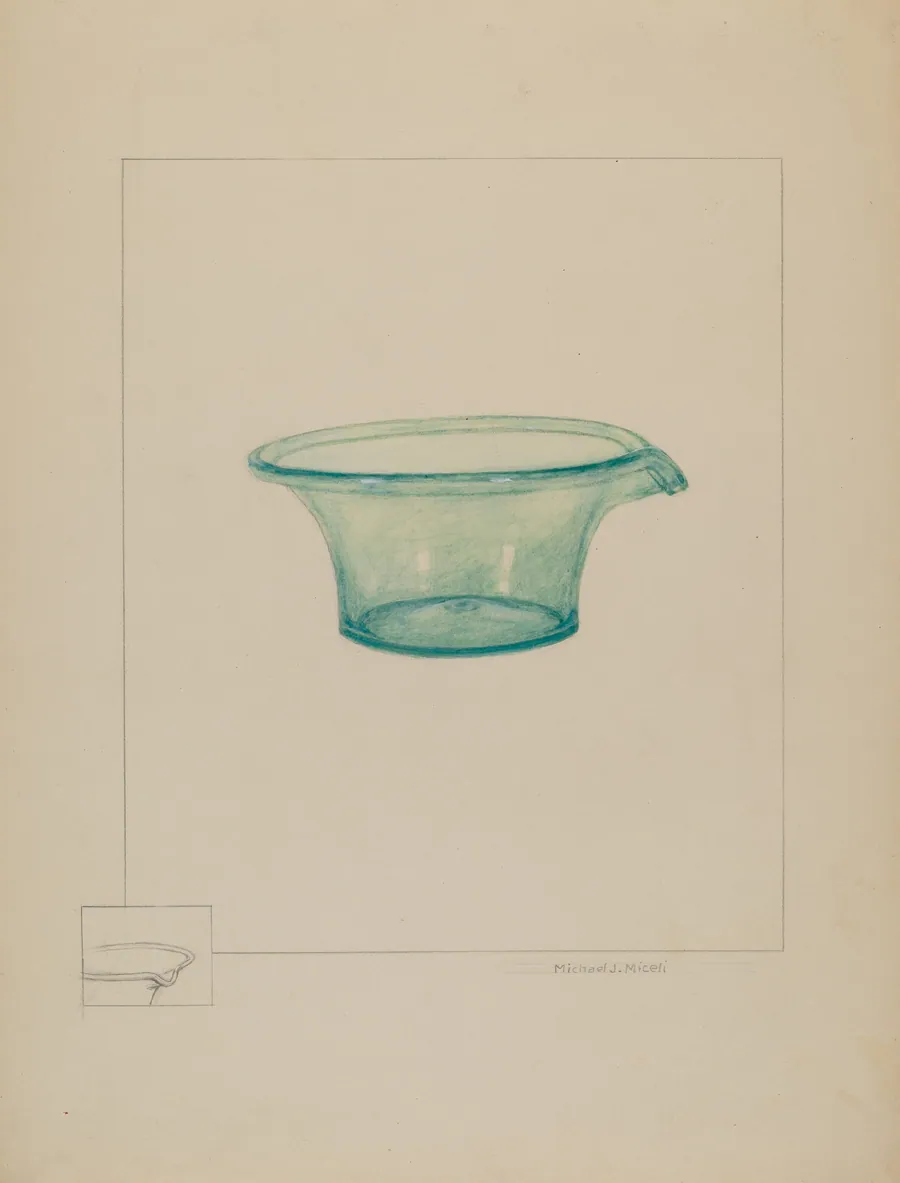 Glass Dish by Michael J. Miceli
