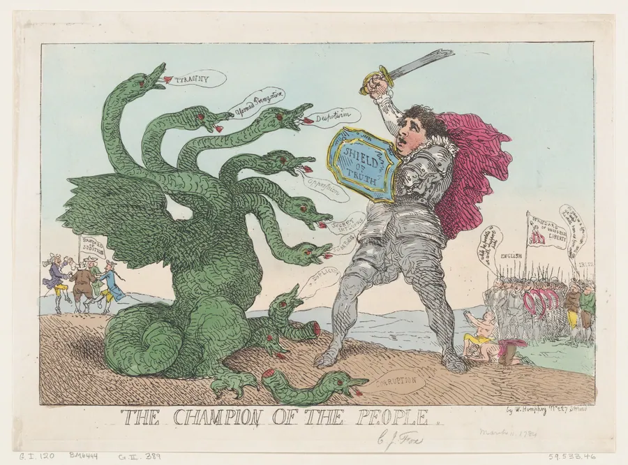 The Champion of the People by Charles James Fox