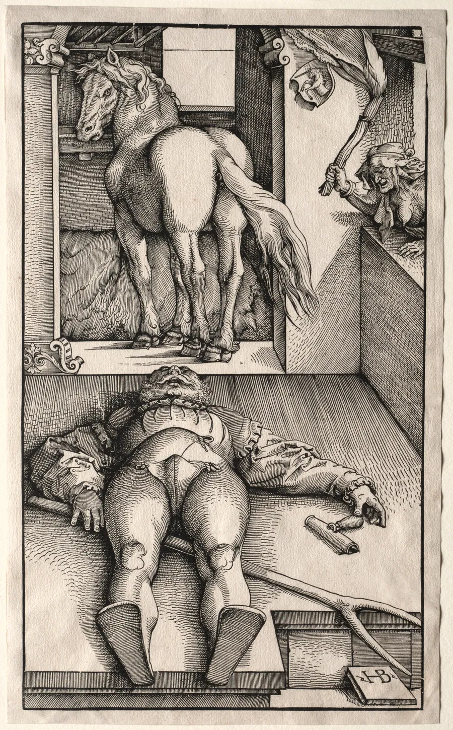 The Bewitched Groom by Hans Baldung