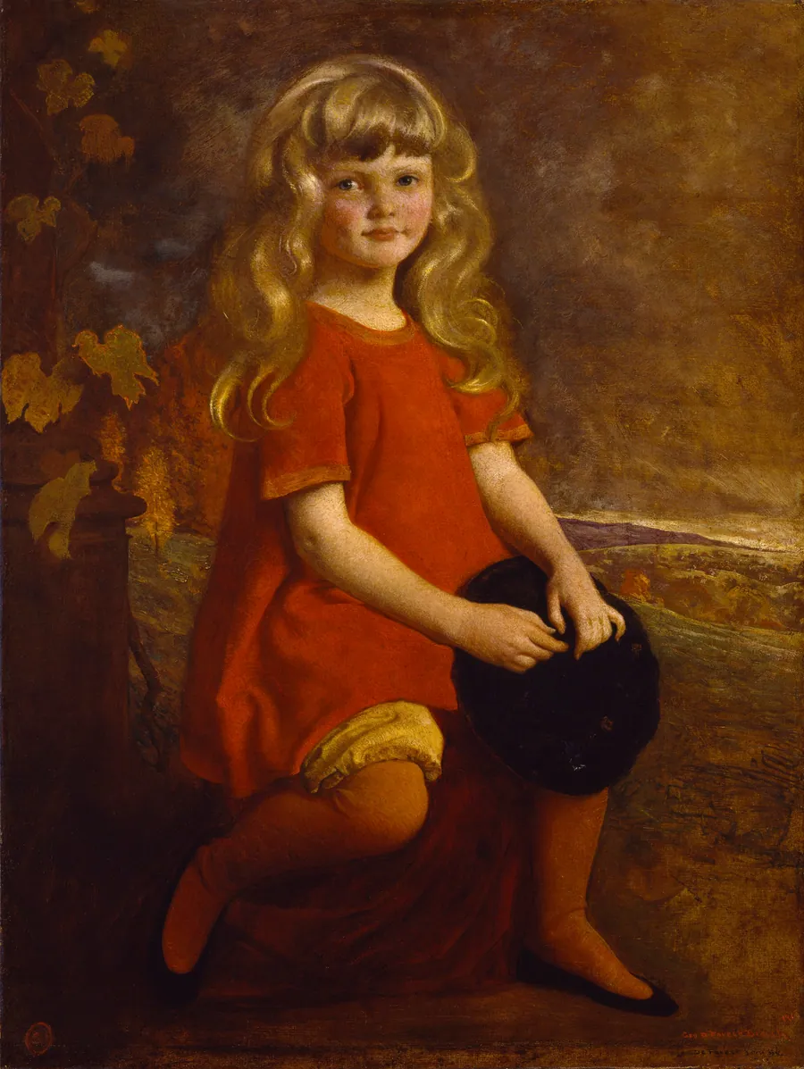Polly by George de Forest Brush, born Shelbyville, TN 1855-died Hanover, NH 1941