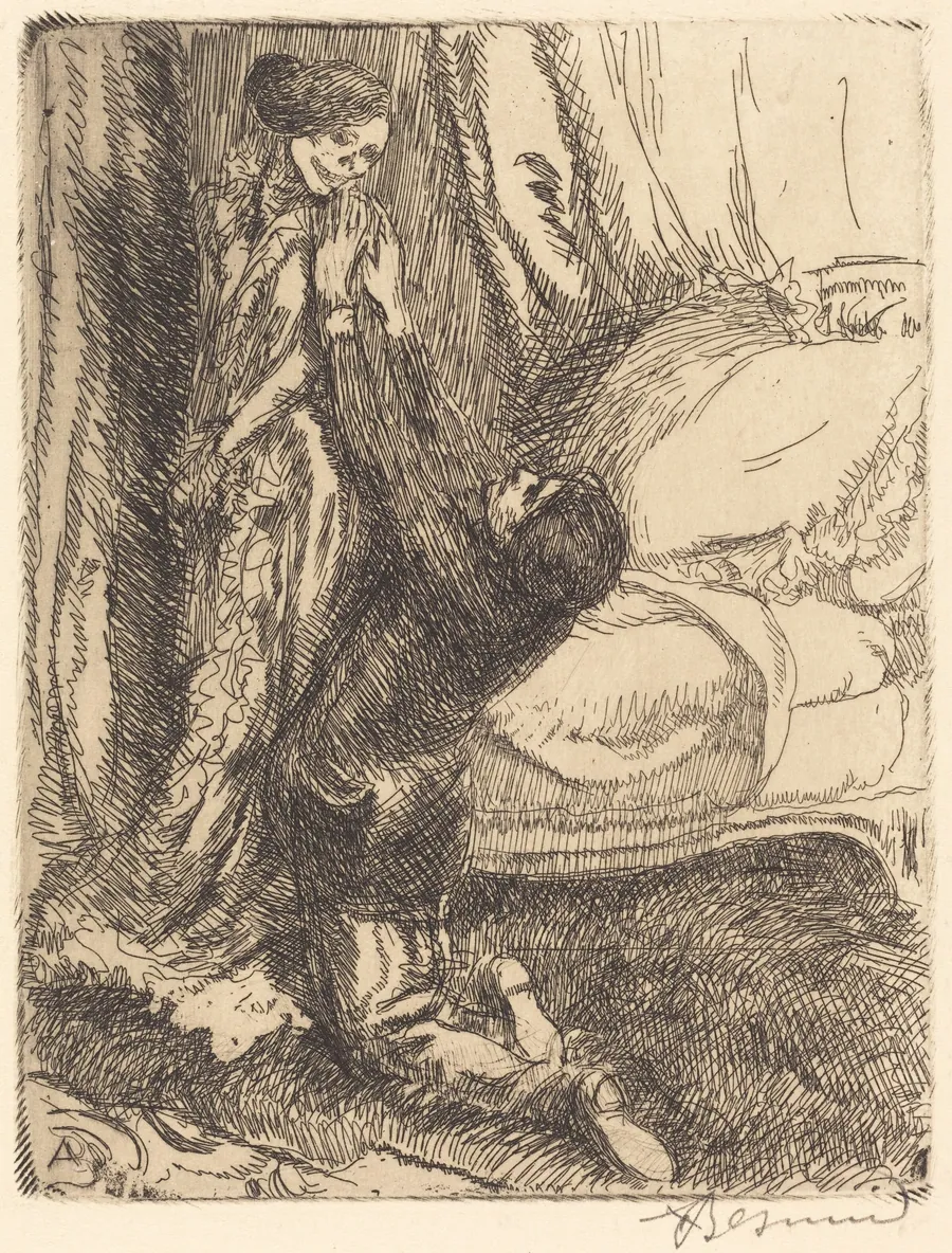 Coquette by Albert Besnard
