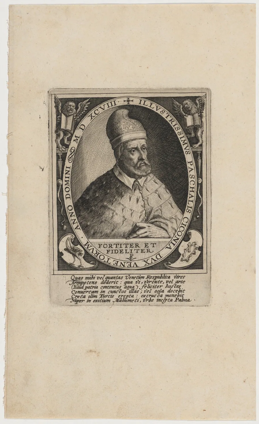 Ciconia (Paschalis) by Crispijn van de Passe I