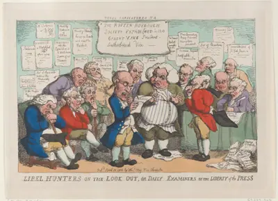 Libel Hunters on the Lookout, or Daily Examiners of the Liberty Press