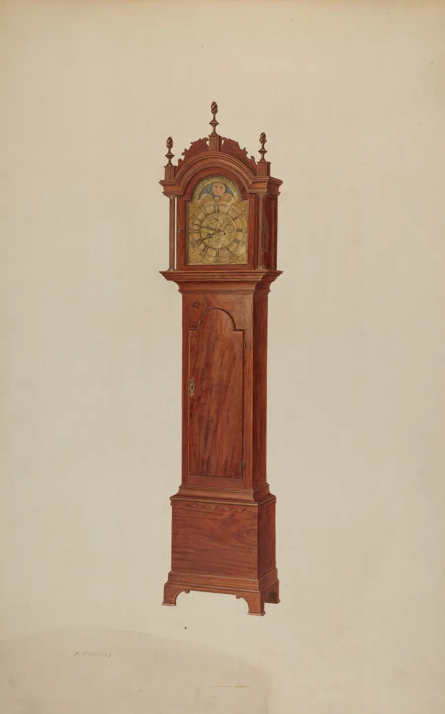 Tall Clock by Francis Borelli