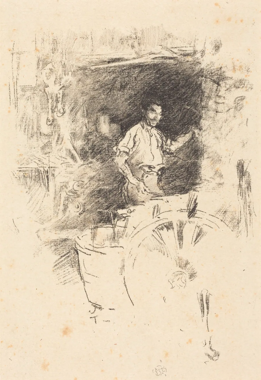 The Blacksmith by James McNeill Whistler