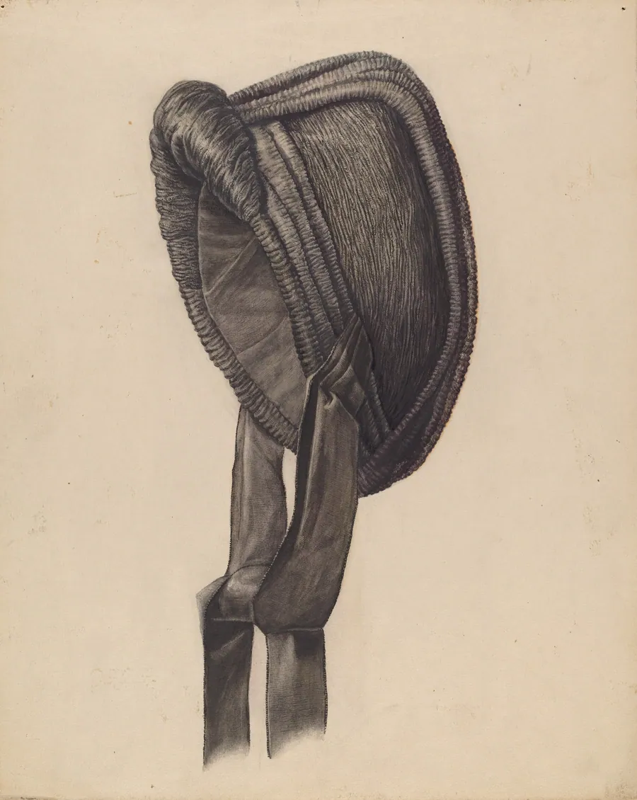 Crepe Bonnet by Francis Law Durand