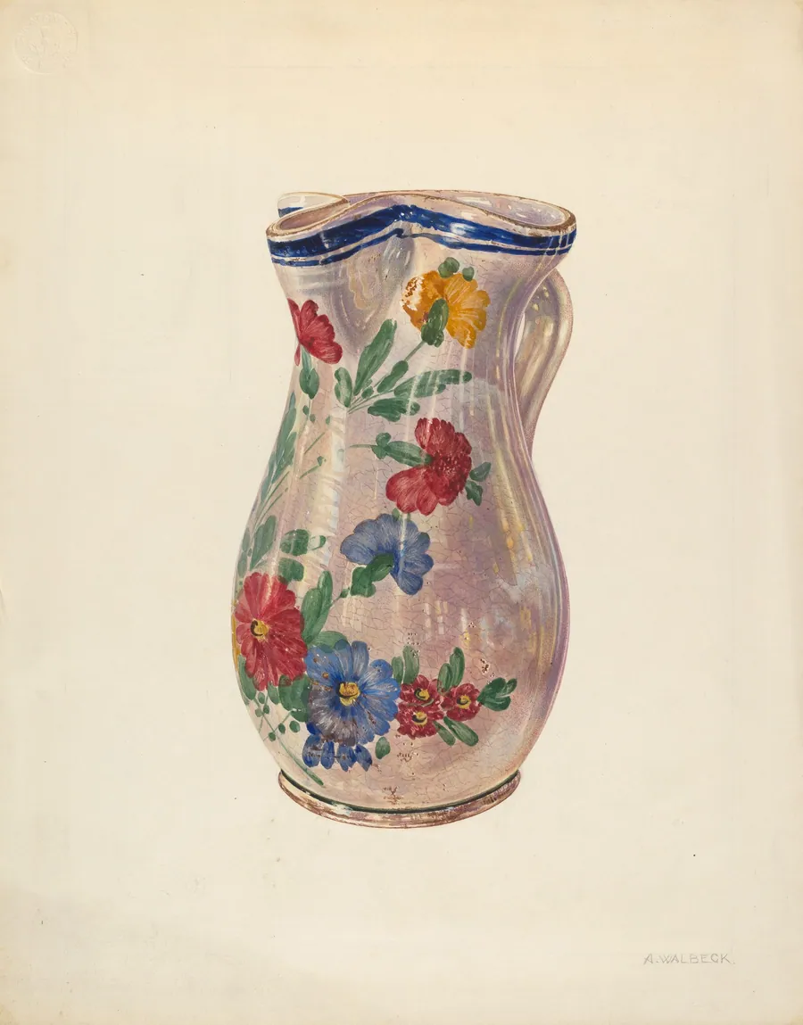 Pitcher by Alfred Walbeck
