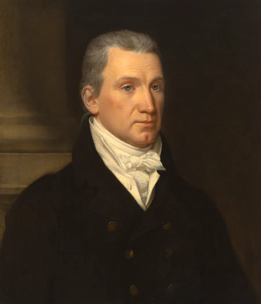 James Monroe by John Vanderlyn, 15 Oct 1775 - 23 Sep 1852