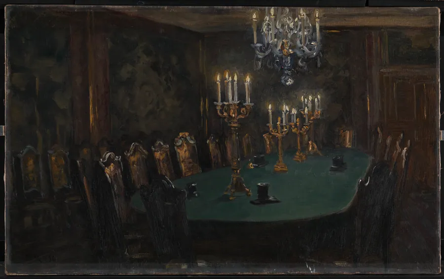 Interiør by P.S. Krøyer