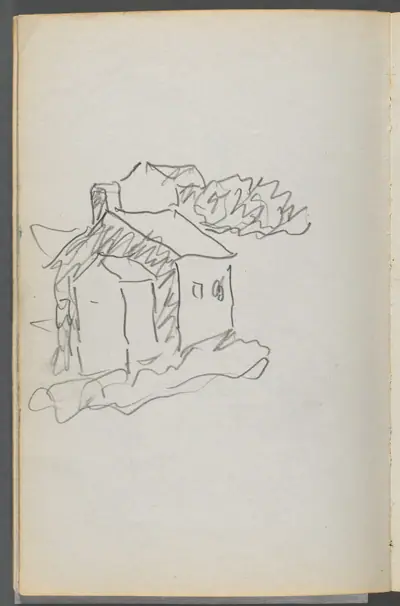 Sketchbook, The Dells, N° 127, page 046: House