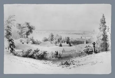 New York from Greenwood Cemetery