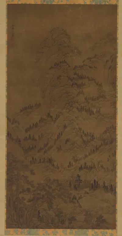 Landscape: mountains and valleys