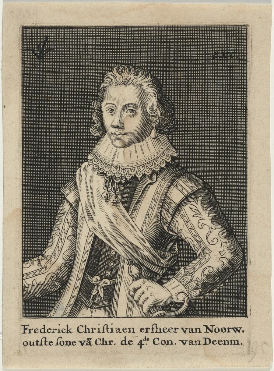 Frederick Christian III, King of Denmark and Norway by Cornelis Visscher