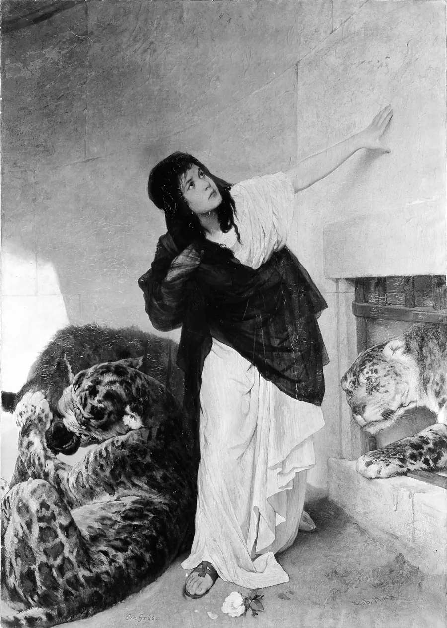 The Last Token: A Christian Martyr by Gabriel Max