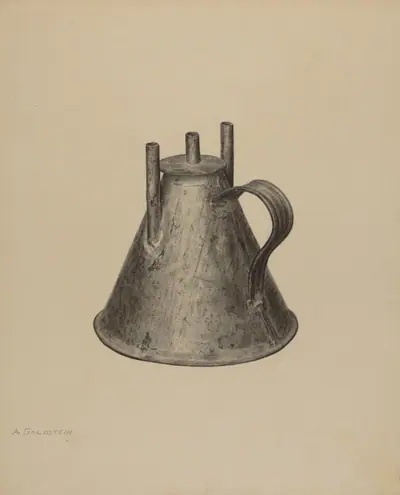 Whale Oil Lamp