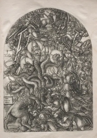 The Apocalypse:  The Beast with Seven Heads and Ten Horns