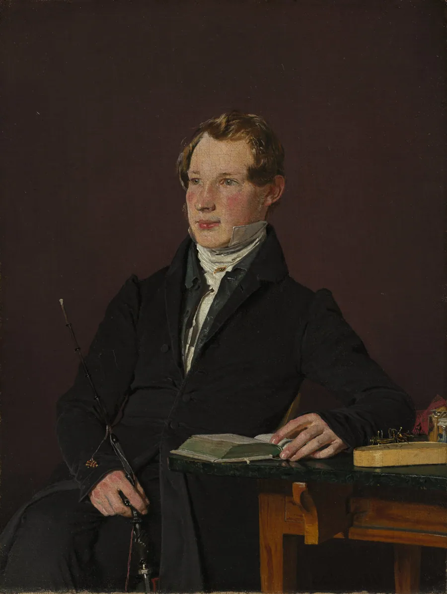 Dr. Johann Henning Kjetil Hjardemaal by Christen Købke
