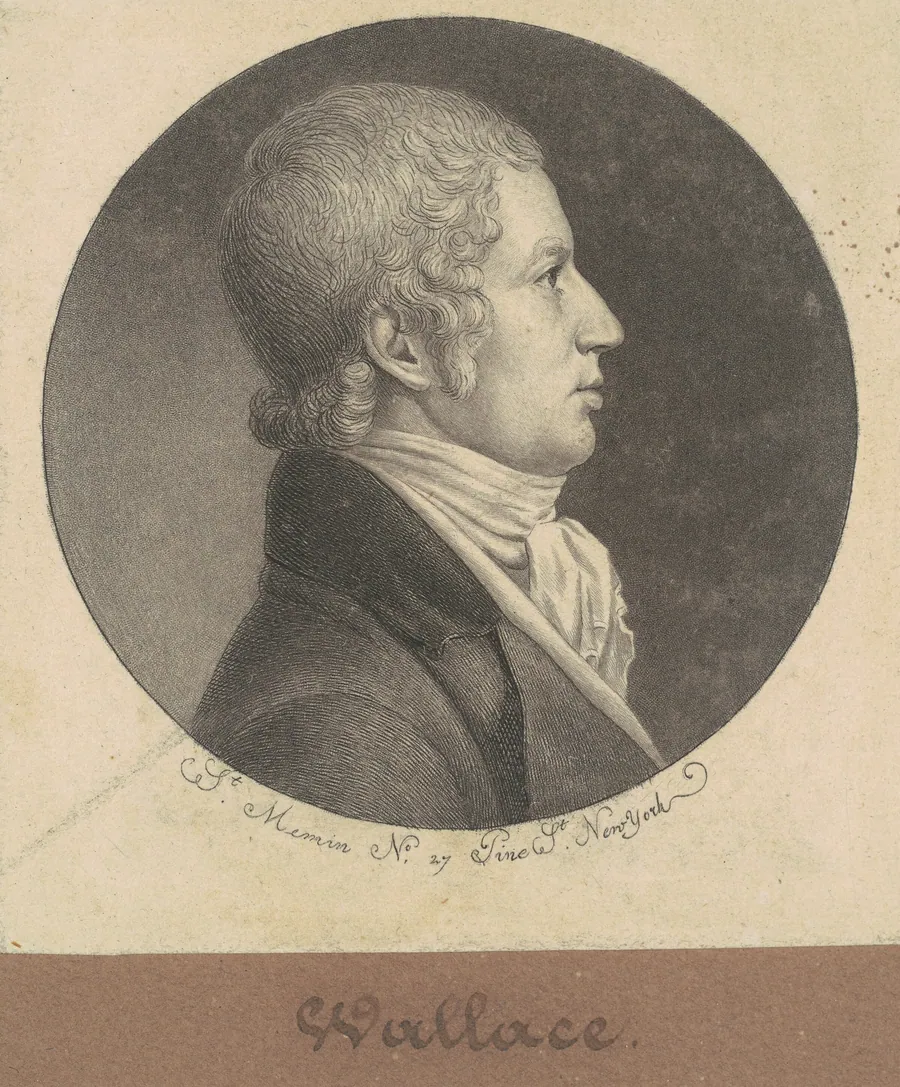 Wallace by Charles B. J. Févret de Saint-Mémin